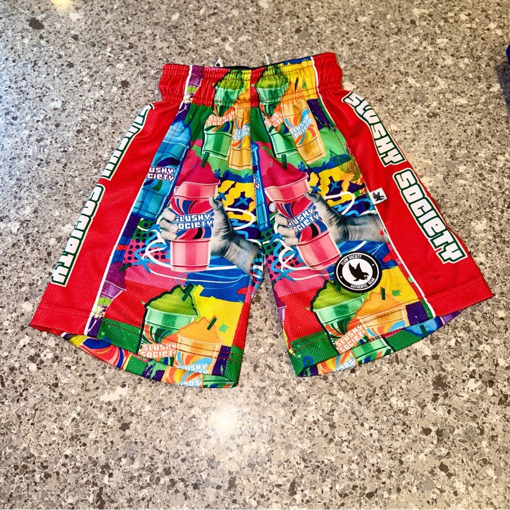 Flow Society l Slushy Society l Youth Shorts l Size: 2XS